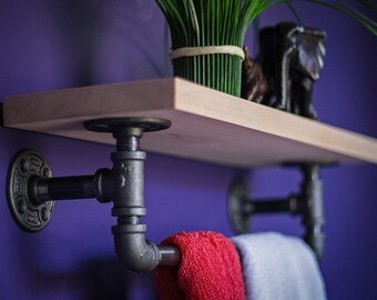 The Towel Rack Shelf