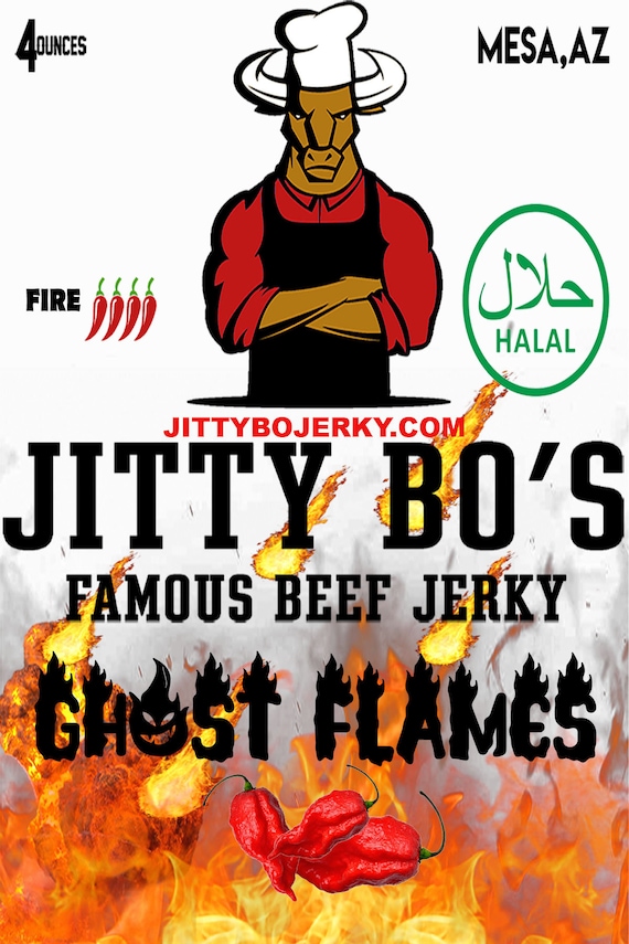 Ghost Pepper Jerky - SPICY Beef Jerky - Quality Great Tasting Jerky - Made in USA