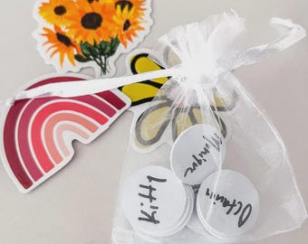 Handmade Character Coins: Durable NFC Plastic Tokens