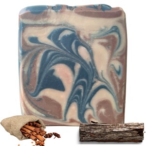 Hickory & Suede Handcrafted Soap