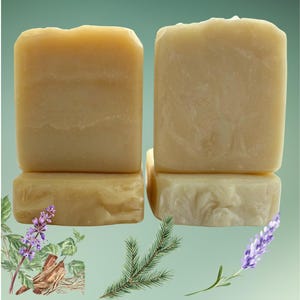 All-Natural Soap Scented with Essential Oils