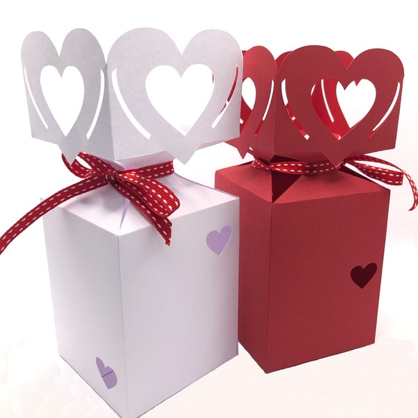 Valentine's day heart gift box