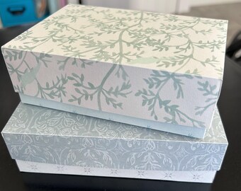 3.5' x 5" Notecard box and lid