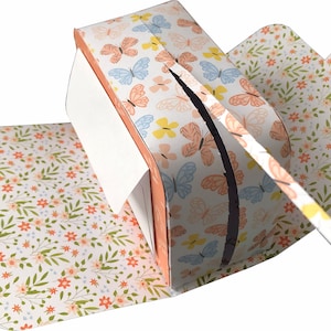 Gift box with tear strip opening. Three sizes included.  Cut files are in SVG format. Instructions on PDF.