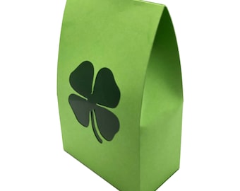 St Patricks's Day Treat Bag. SVG and JPEG files included.