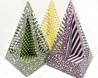 Christmas Tree SVG: Table Decoration or Placecard (PDF Instructions)