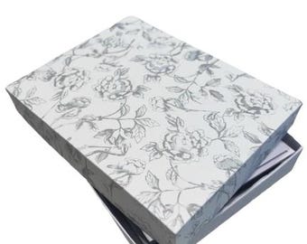 A2 Card Box and Lid, SVG Files, use two Letter size pages to create (5.75" x 4.5" x 1")