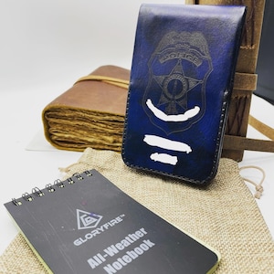 Field Notebook Holder Pattern - Leather DIY - Pdf and SVG Download - Top Spiral  Leathercrafting Pattern 3.5X5.5 Spiral Rite n Rain Holder