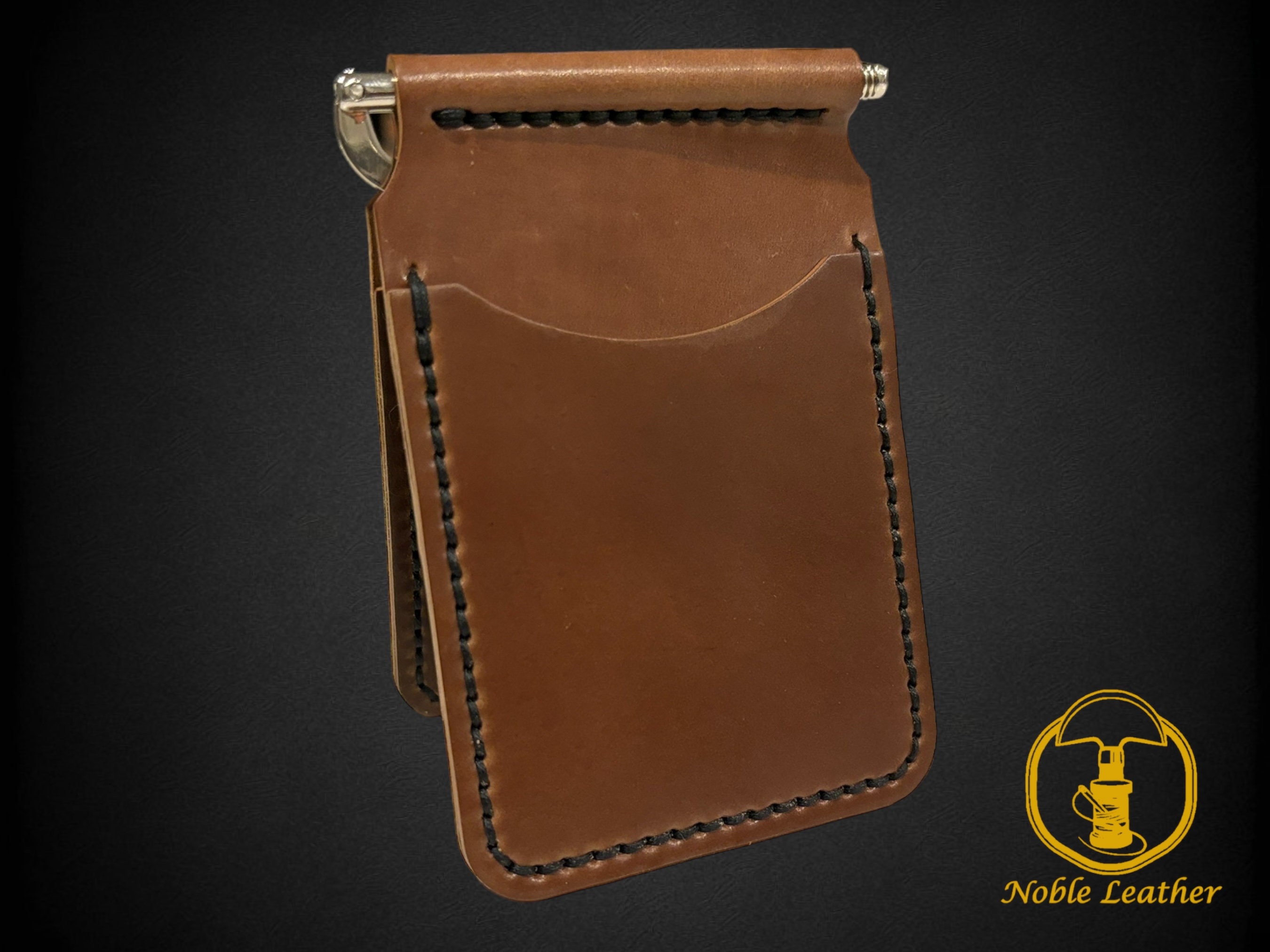 Money Clip Wallet Cordovan - Etsy