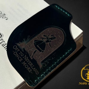 Custom Bookmark - Horween Full Shell Cordovan - hand stitched, lifetime guarantee - unique luxury gift for the voracious reader in your life