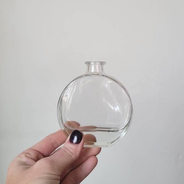Round Glass Vase Etsy