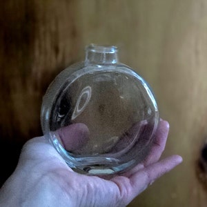 Small bud vase, glass Centerpiece, Round bud vase, clear bud vases  bulk vases, wedding event table decor