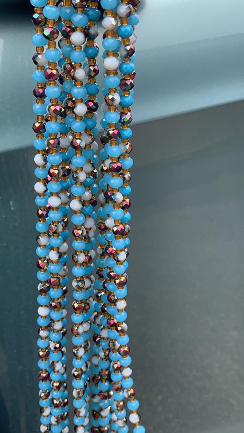 Luxurious Crystal Wholesale Waist Beads, Tummy Beads, Colorful Waist