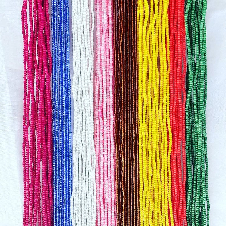 Belly chain Tummy beads tummy chain FREE Shipping Waisted Beads for women Solid Colored Wholesale waist beads Colorful waist beads