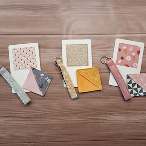 Wundertüte/Geschenk-Set genäht – Geschenk für Mama, Tochter, Kollegin, Lehrerin, Freundin – Schlüsselanhänger, Lesezeichen, Karte