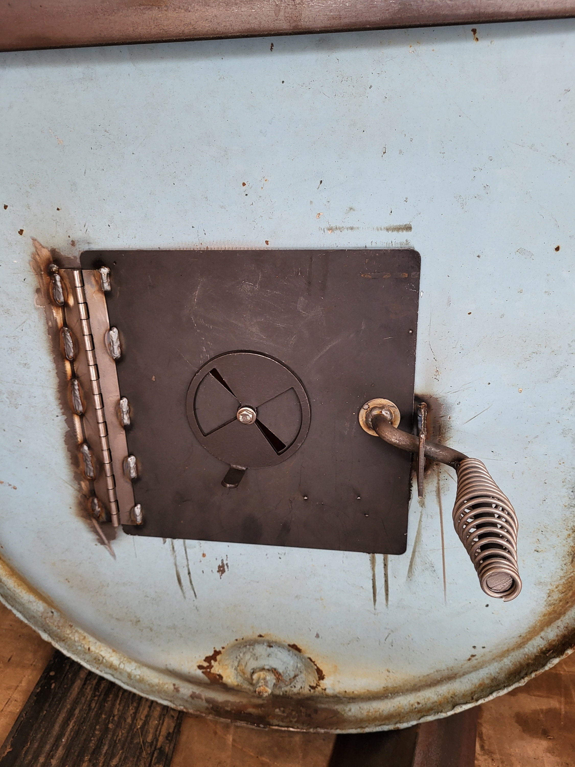 Wood Stove Door Kit With Air Control Etsy