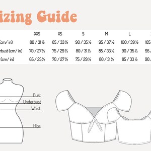 Molly Milkmaid Top Instant Download Digital PDF Sewing Pattern Sizes ...