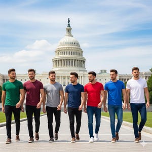 Zwaargewicht 100% katoenen T-shirt - gekamd katoen uniseks T-shirt - minimalistisch hoge kwaliteit essentieel - wijnflesgroen marineblauw grijs wit rood S-2XL