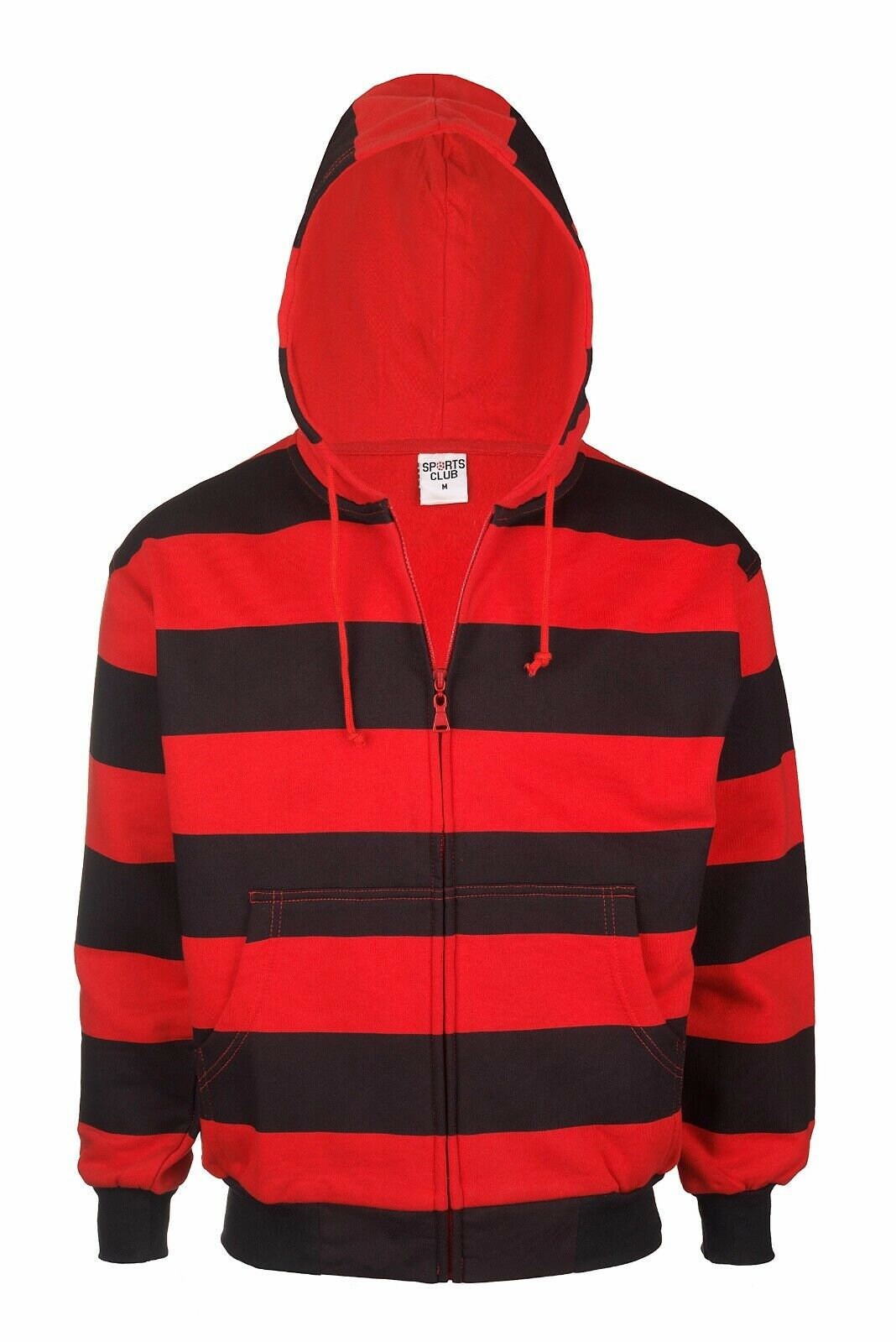 YOUTH BIKER HOODIE Red/black/street/urban/punk/goth/party Zip Etsy