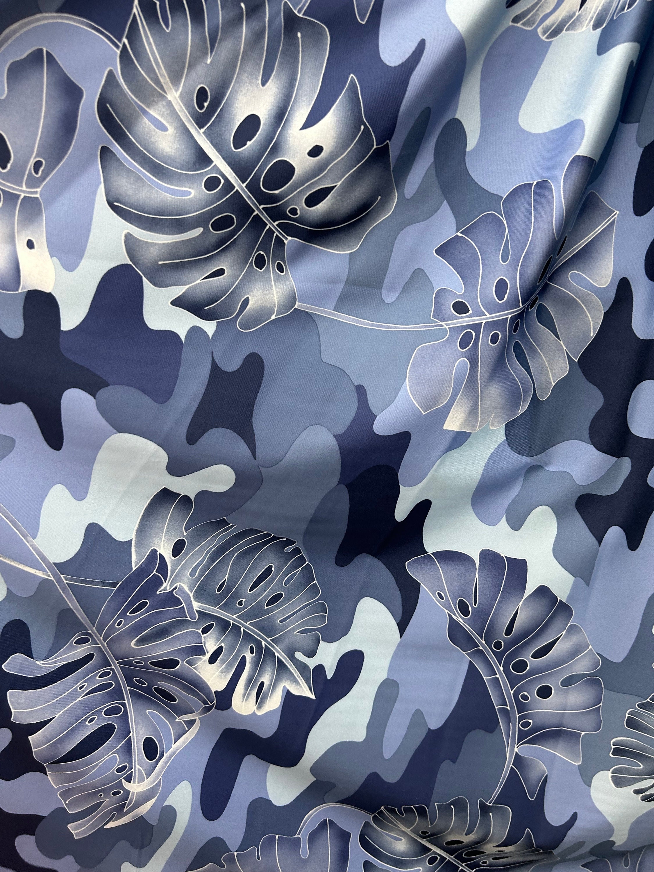 Monstera Camouflage Nylon Spandex Fabric, Four Way Stretch, Sold by the  Yard - Etsy Israel