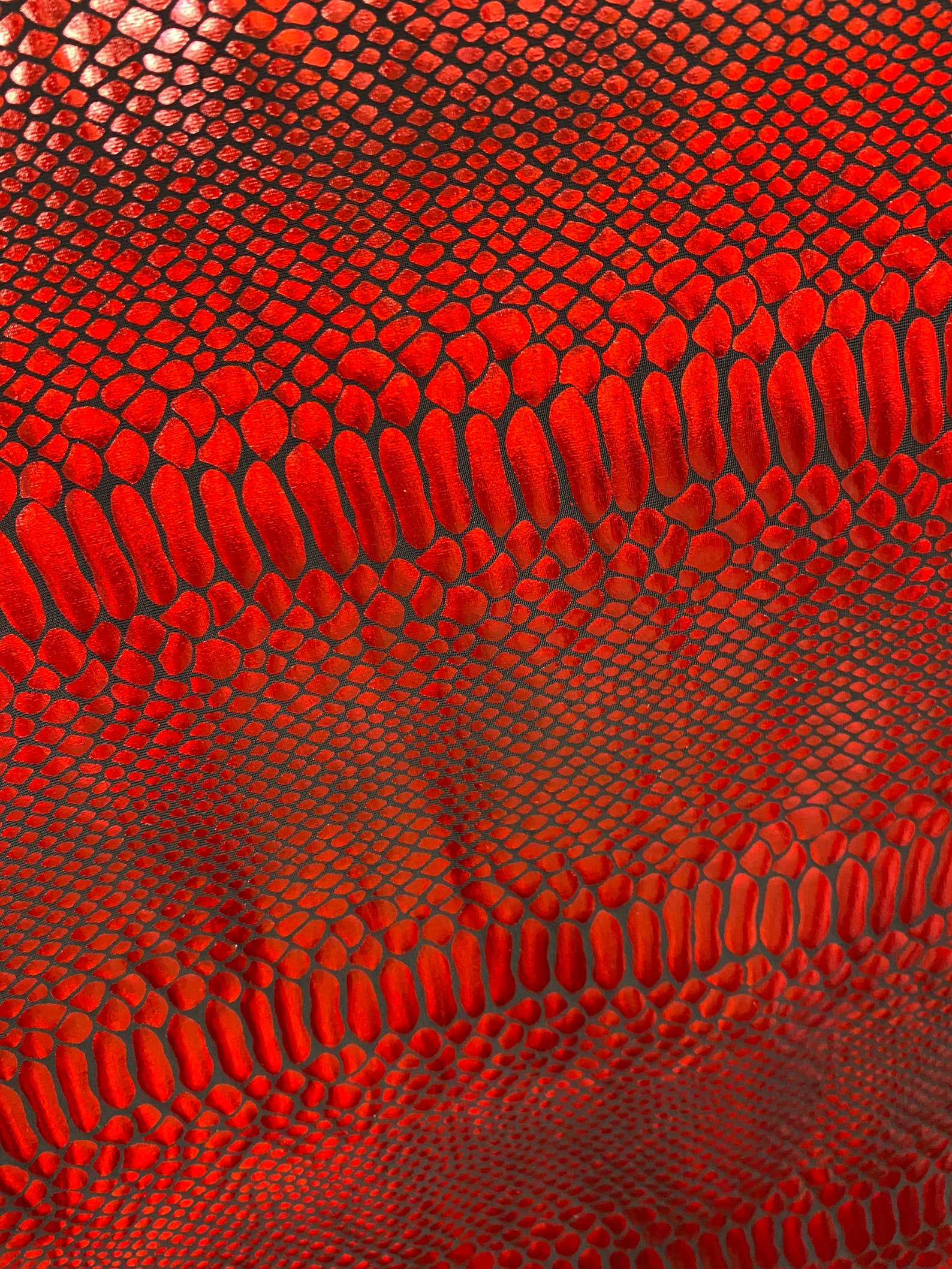 red snake print top