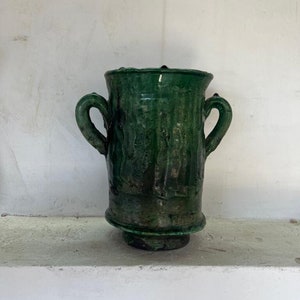 Terrakotta-Minitöpfe, Tamegroute-Keramik, Naturvase