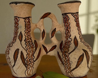 Berber Rif Moroccan Pottery - decoration