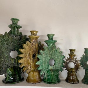 Candlestick holder Tamegroute candlestick