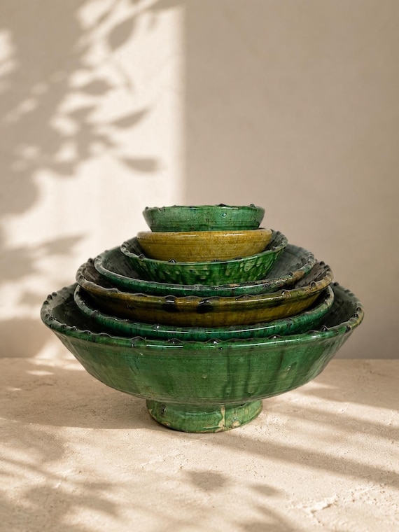 Tamegroute bowls, Handmade bowls