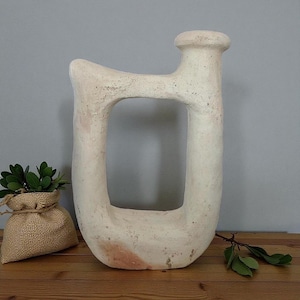 Pottery decoration, Boho decor shelf, Tamegroute pottery