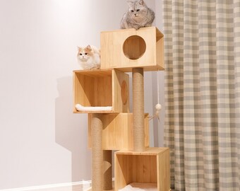non carpet cat tree