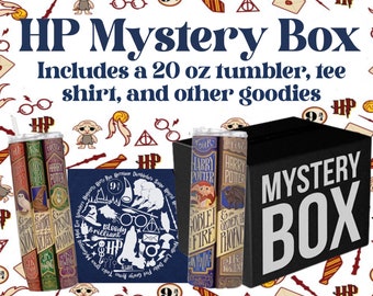 Wizard mystery boxes! Will include Tee and Tumbler plus more!