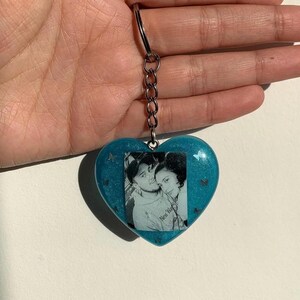 Heart Picture Keychain