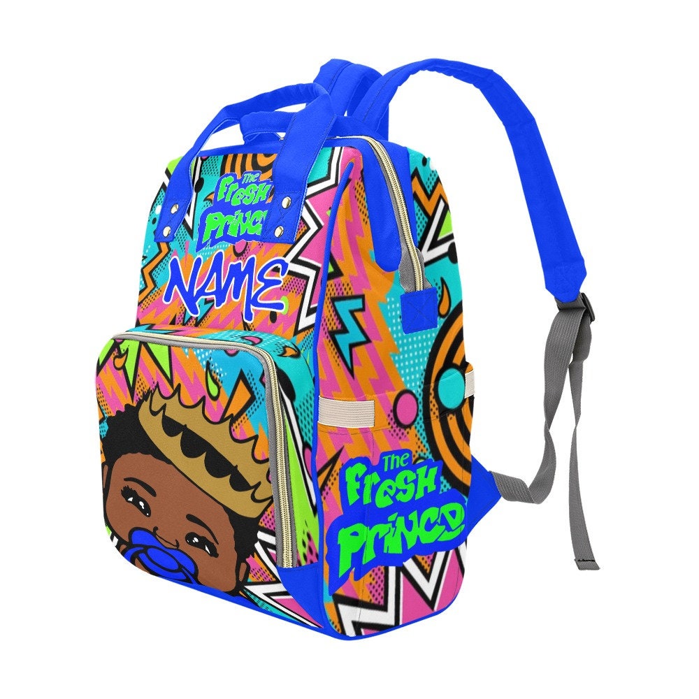 Fresh Prince Boy Baby Boy Backpack Personalized Diaper Etsy