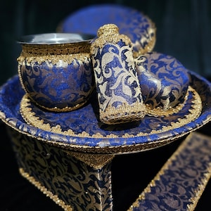 Maiyan set - Indian Groom - Pakistani Groom Desi wedding accessories - Indian wedding accessories - Pakistani wedding accessories Haldi set