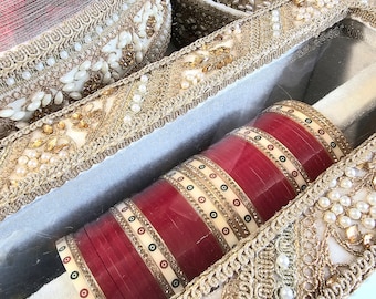 Chura box| Indian Bride accessories| Bridal essentials| Punjabi wedding| Pakistani wedding| Jewellery box| Bangle box| Bride accessories|