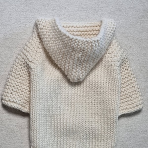 Hooded Sweater / Knitting Pattern