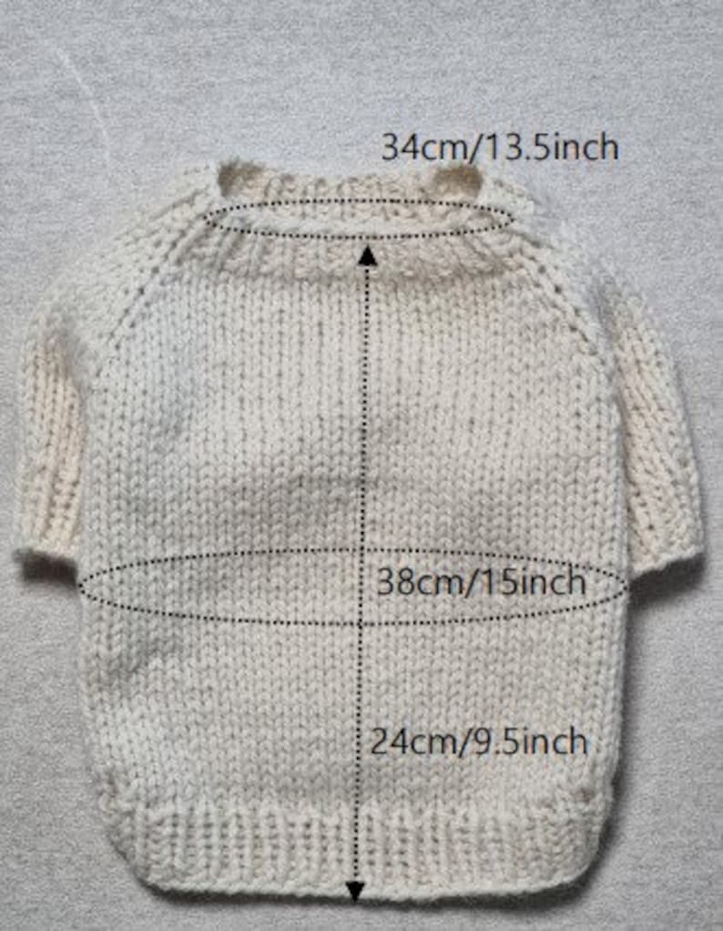 Basic Crew Neck Sweater / Knitting Pattern - Etsy