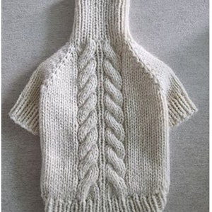 Cable Sweater / knitting pattern