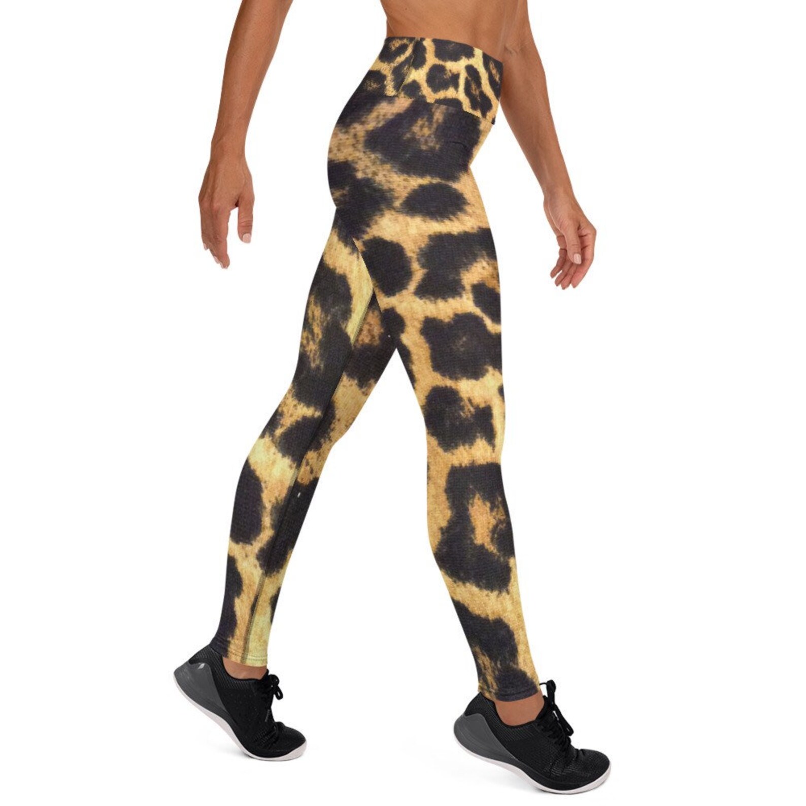 Leopard Print Womens Yoga Pants Cheetah Print Legging Gym | Etsy