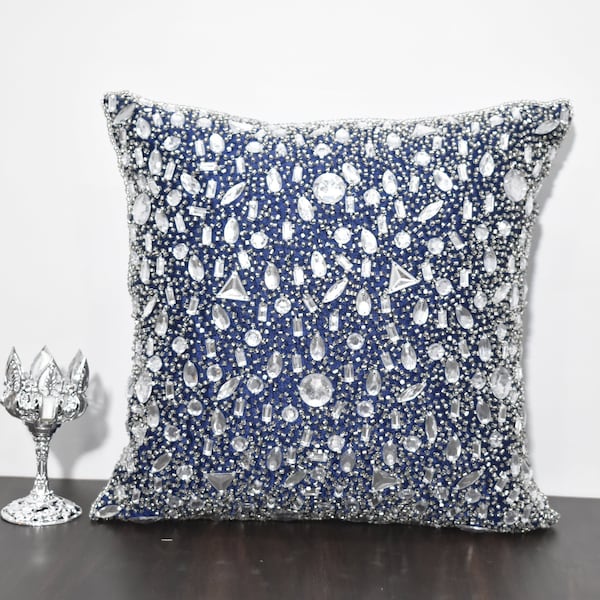 Beaded Throw Pillows Etsy