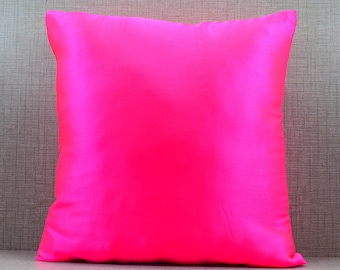 Neon hotsell pink pillow