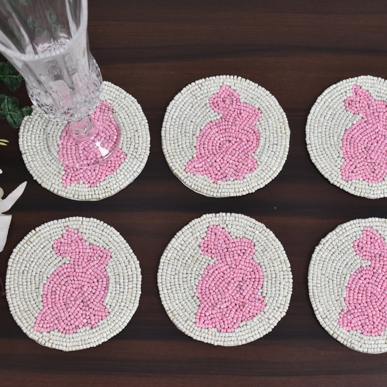 ZARIMOON Beaded Coasters - Thumbnail 3