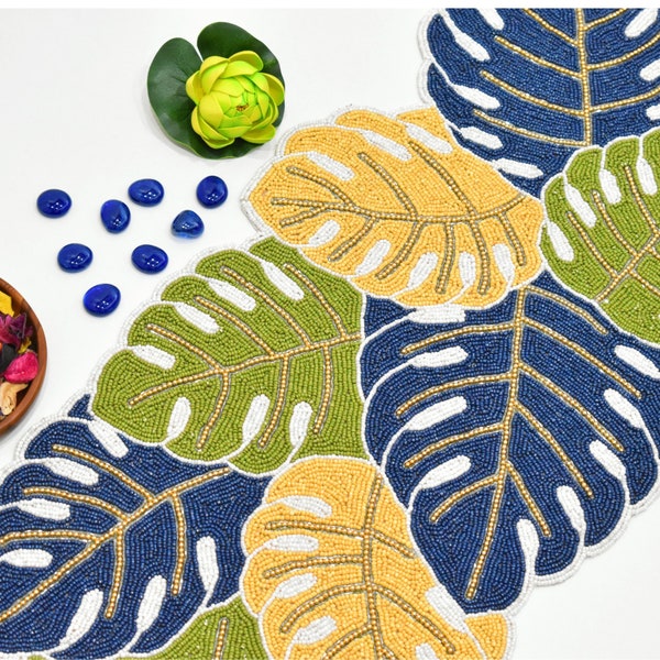 Leaf Table Runner Etsy