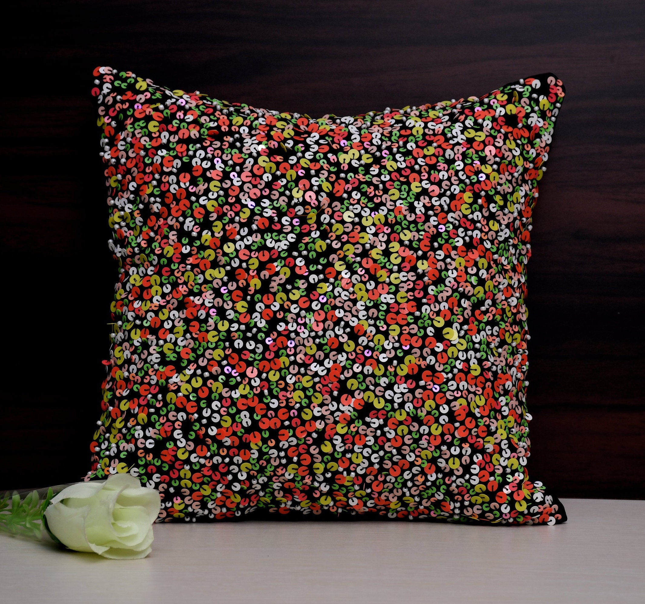 Multicolor Throw Pillow Cover Luxury Contemporary Modern Toss Etsy Australia