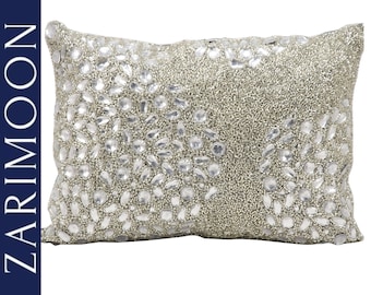 beaded accent pillows