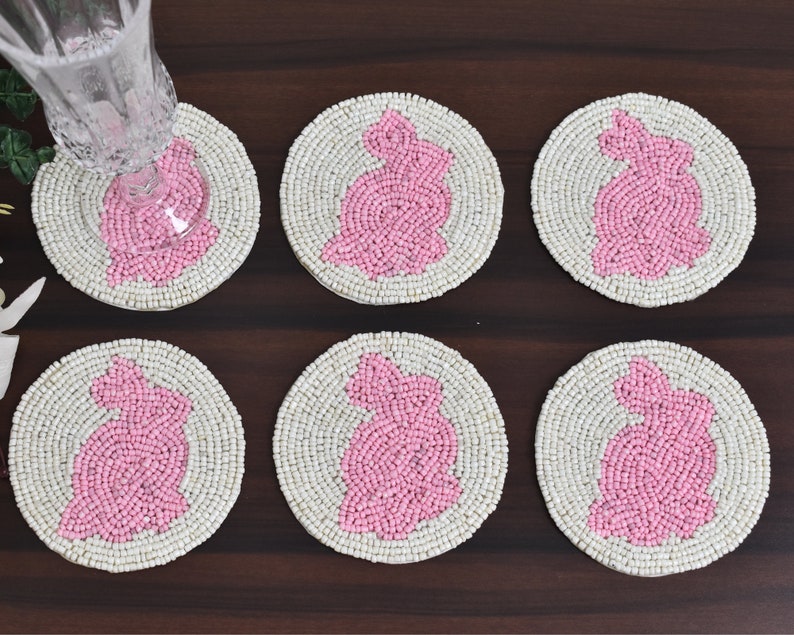 ZARIMOON Beaded Coasters - Thumbnail 2