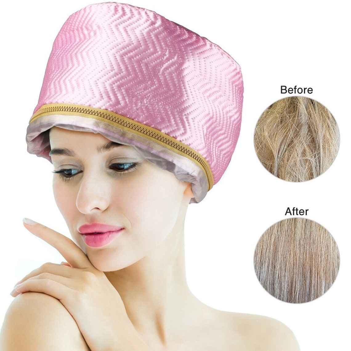 Women Hair Steamer Cap Dryers Thermal Treatment Hat Beauty SPA Etsy