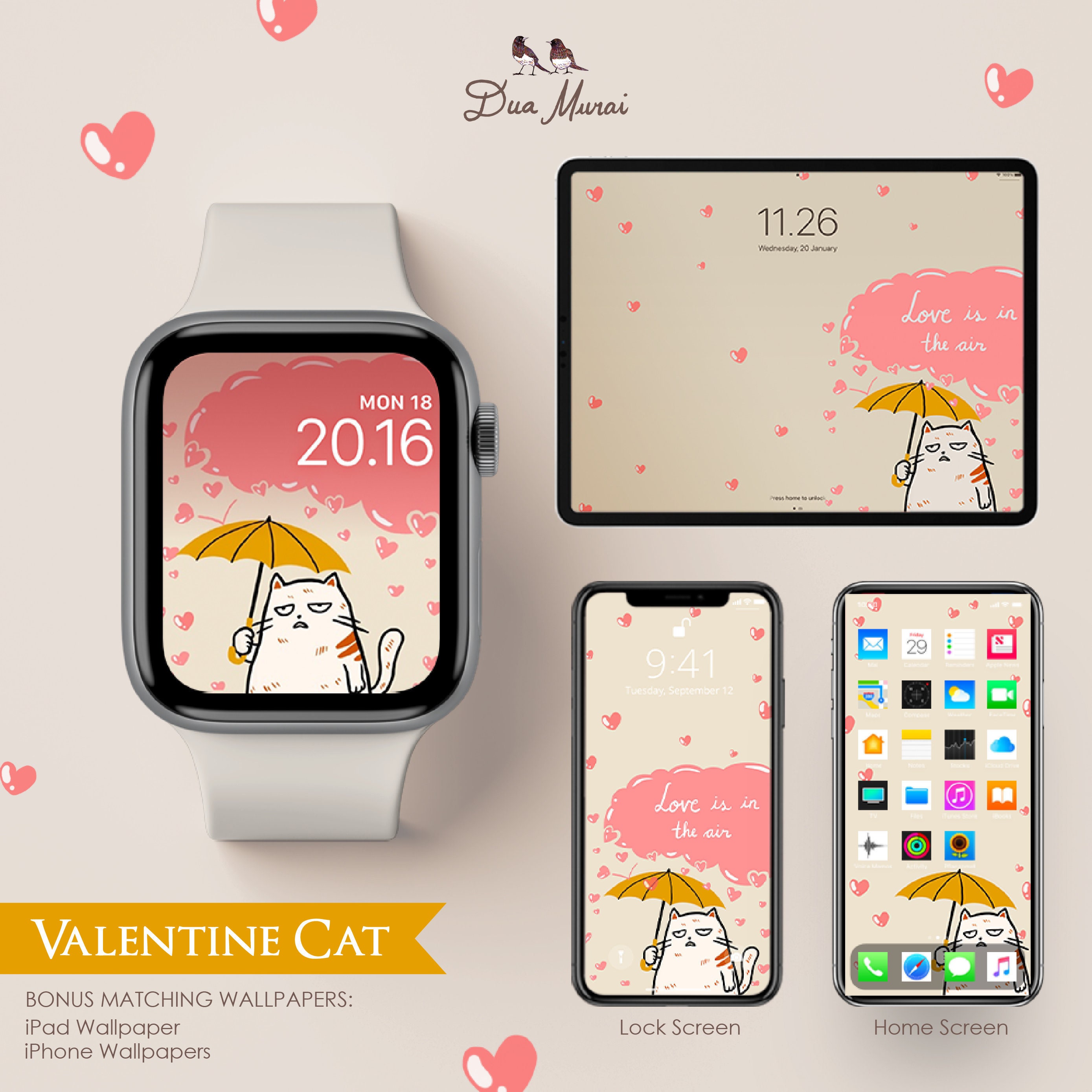 Valentine Cat Meme Apple Watch Wallpaper Funny Cat Matching - Etsy Valentine Cat Meme Apple Watch Wallpaper Funny Cat Matching - Etsy