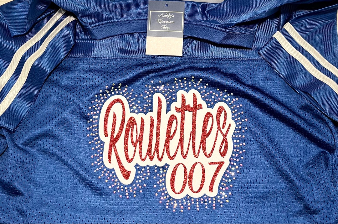 Personalized Jersey Rhinestones and Glitter Cheer , Baseball, Football